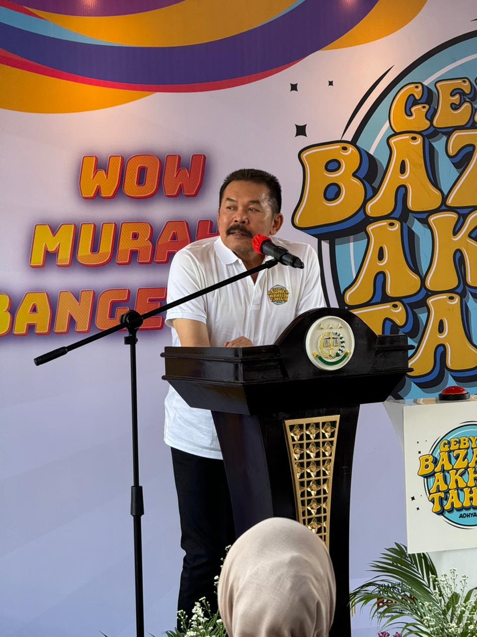 Jaksa Agung ST Burhanuddin: Gebyar Bazar Akhir Tahun 2023 Sebagai Wujud Rasa Peduli kepada Seluruh Warga Adhyaksa