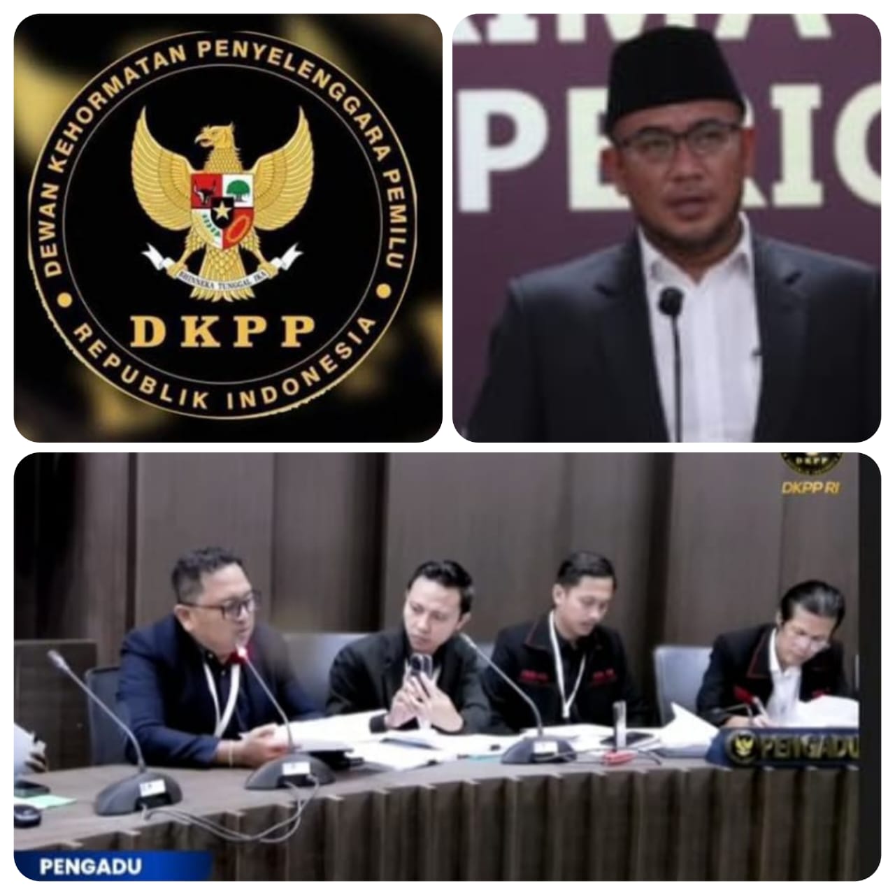 Sidang DKPP Berjalan Alot, Ketua & Komisioner KPU Terancam Diberhentikan Karena Loloskan Pencalonan Gibran