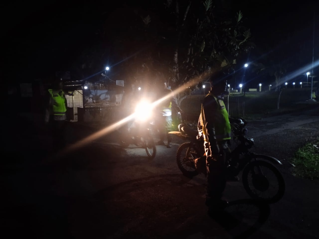 Polsek Tanah Abang Polres PALI Polda Sumsel Melakukan Kegiatan Rutin Yang Ditingkatkan