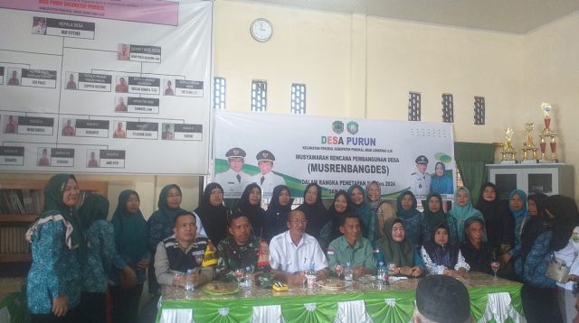 Pemerintah Desa Purun Gelar Kegiatan Musrenbangdes Tahun 2024