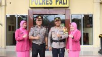 Kepolisian Resort PALI Menggelar Upacara Kenaikan Pangkat Reguler Periode 01 Januari 2024 Personel Polres PALI