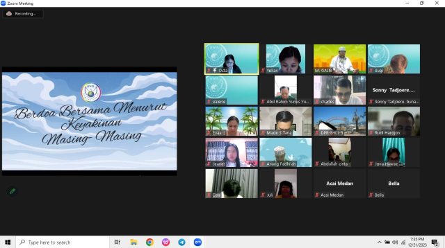 Konferensi Doa Bersama Untuk Perdamaian Dunia