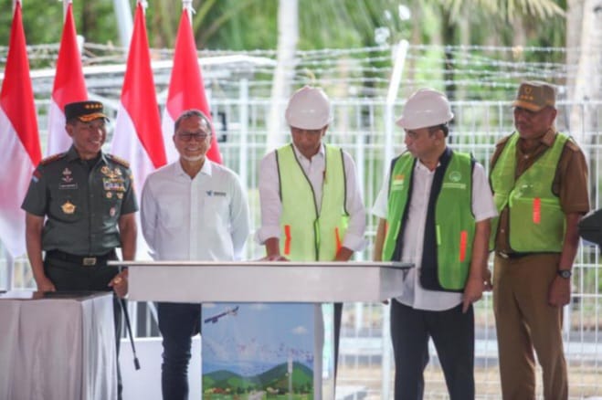 Presiden Joko Widodo Membangun  Infrastruktur Tol Langit