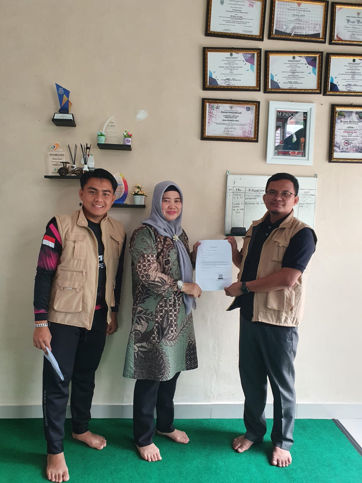 Madi Apriadi, S.Pd.I.,M.Pd.i,CDAI, Bersama PT.Aburahmi Dan Puskesmas Desa Air Itam akan Gelar Fogging Nyamuk