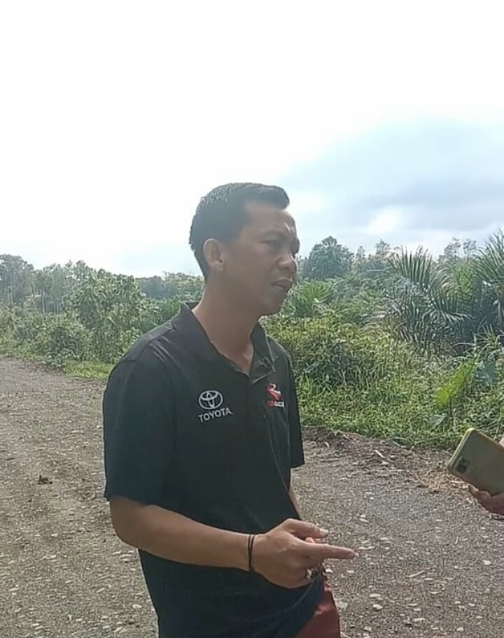 Pemdes Tempirai Selatan Mengklim Proyek Pengerasan Jalan Lingkar Desa Tanpa Izin