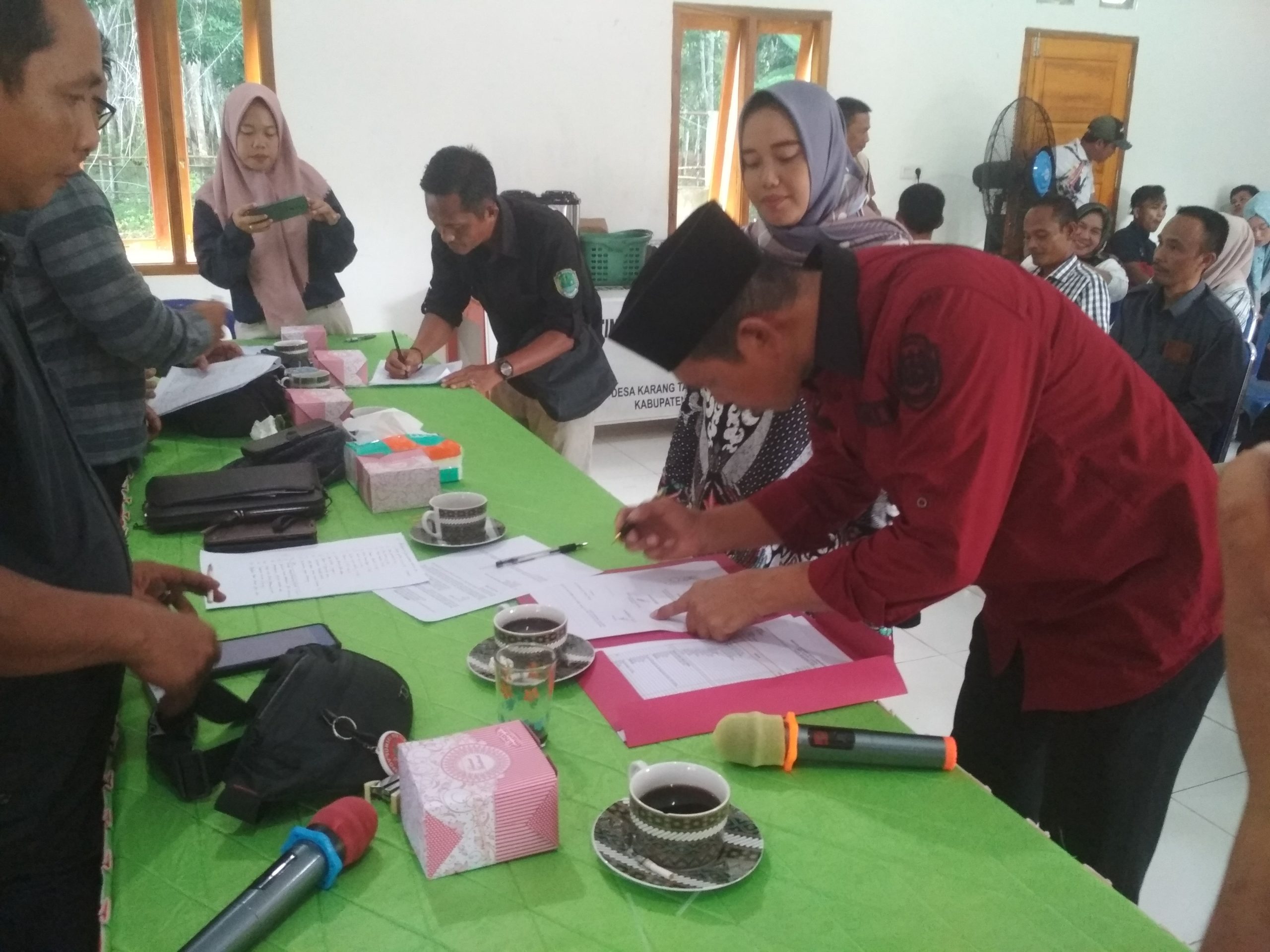 Pemerintah Desa Karang Tanding Menggelar Acara Musrenbangdes Untuk Penetapan RKPDes 2024