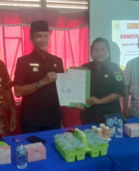 Pemerintah Desa Kota Baru Menggelar Acara Musrenbangdes Untuk Penetapan RKPDes 2024