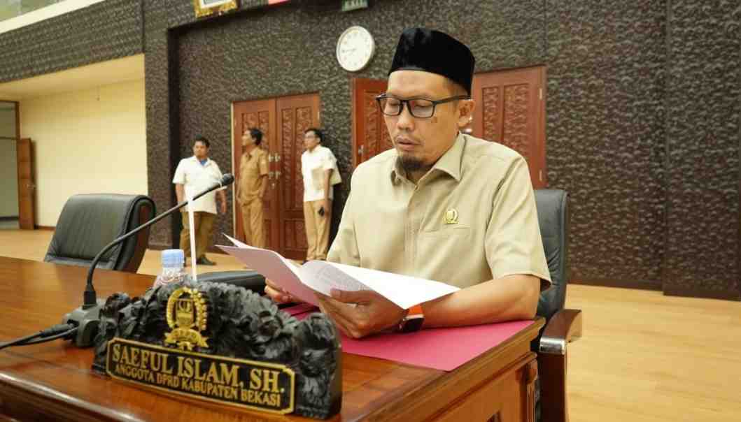 Saeful Islam Anggota DPRD Kabupaten Kritisi Kenaikan Upah yang dianggap Minim