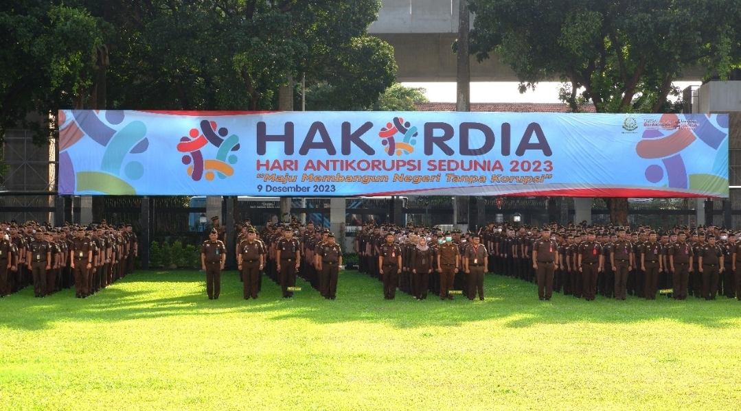 Peringati Hari Anti Korupsi Sedunia Kejaksaan Agung Gelar Upacara