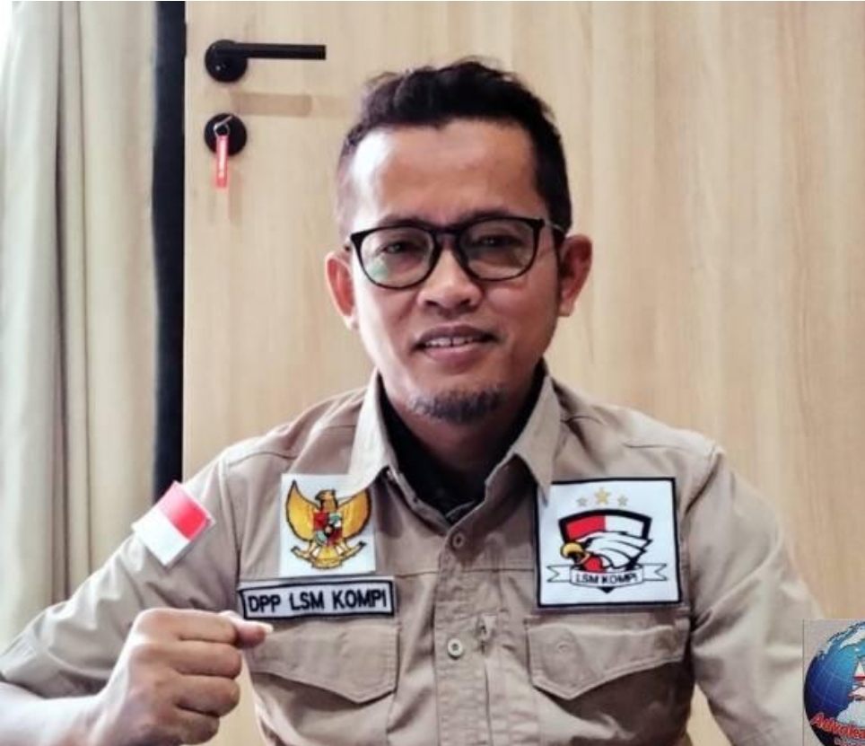 Ergat  Bustomy ketua umum LSM KOMPI