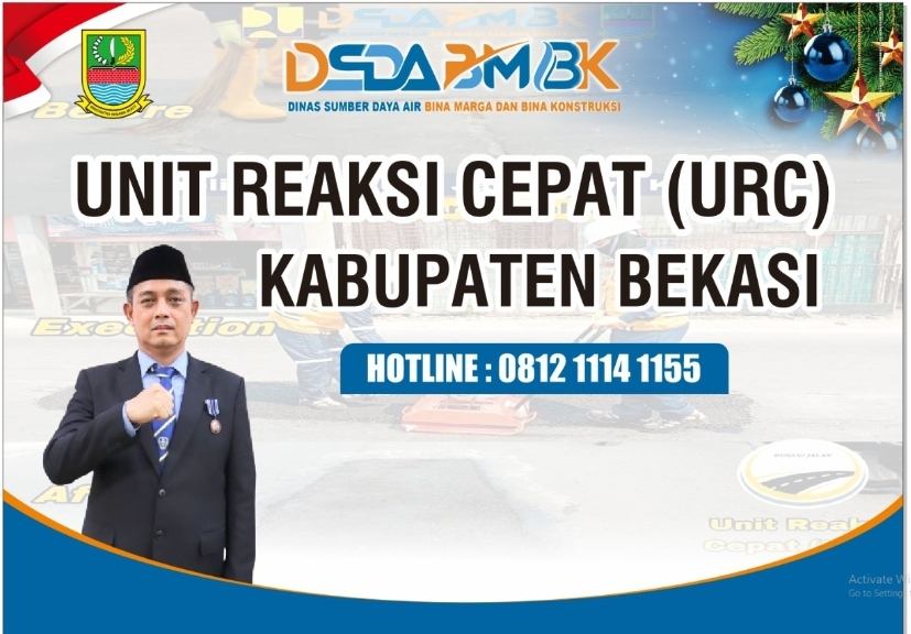 Program Unit Reaksi Cepat (URC ) dan S4PN-LAPOR Dinas SDABMBK Kab. Bekasi Memberikan Solusi yang Cepat dan Efektif Pelayanan Masyarakat 