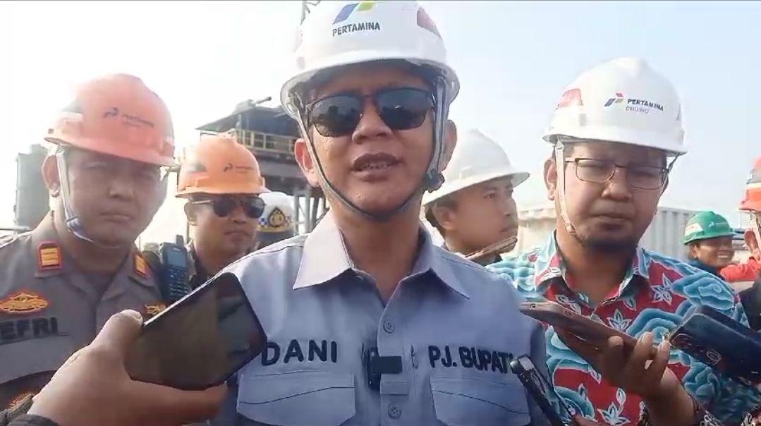 Pj Bupati Bekasi Dani Ramdan Kunjungi Lokasi Pertamina EPN 01 di Tambelang