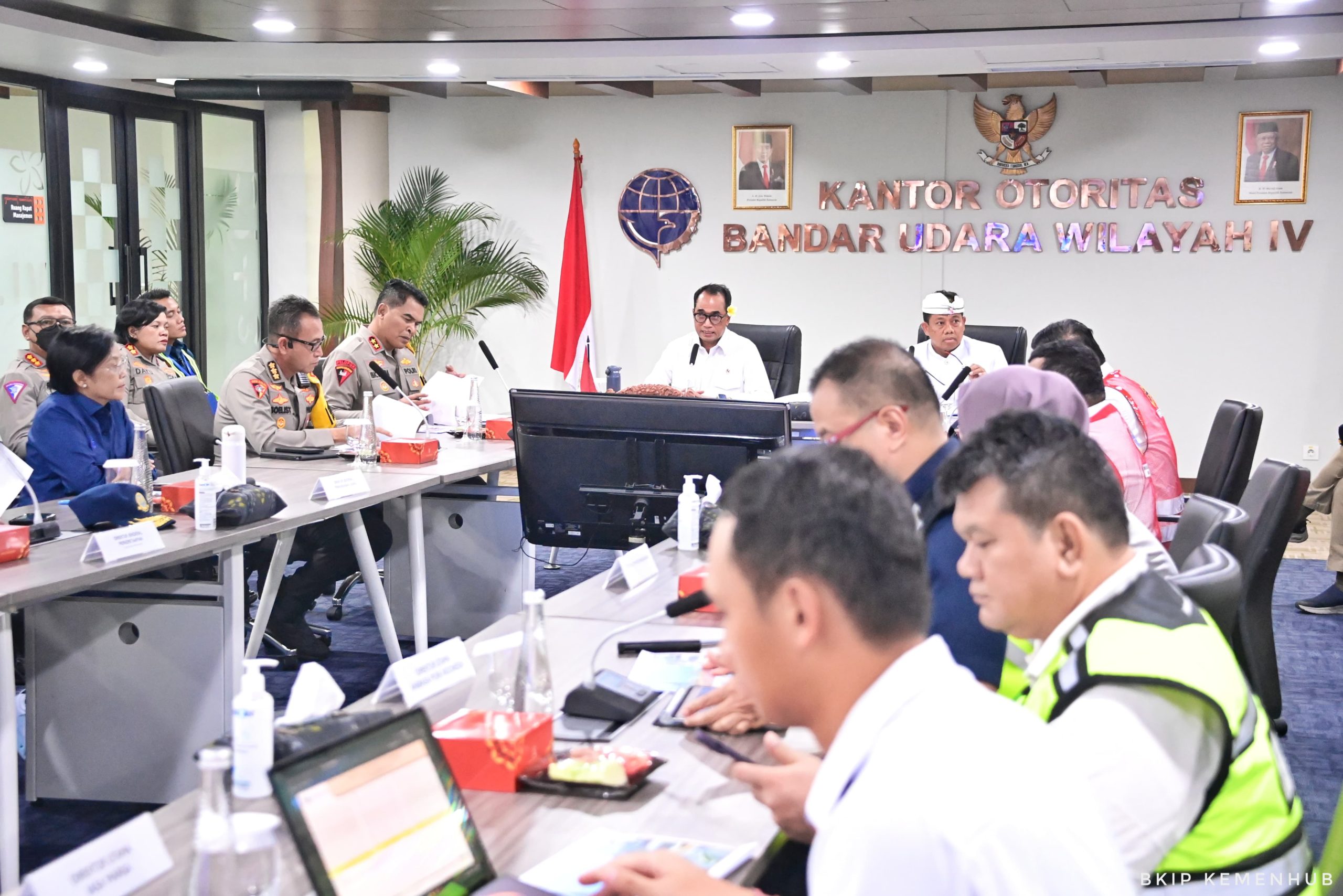 Bertolak ke Bali, Menhub Bahas Penanganan Kepadatan Lalu Lintas Menuju Bandara Ngurah Rai