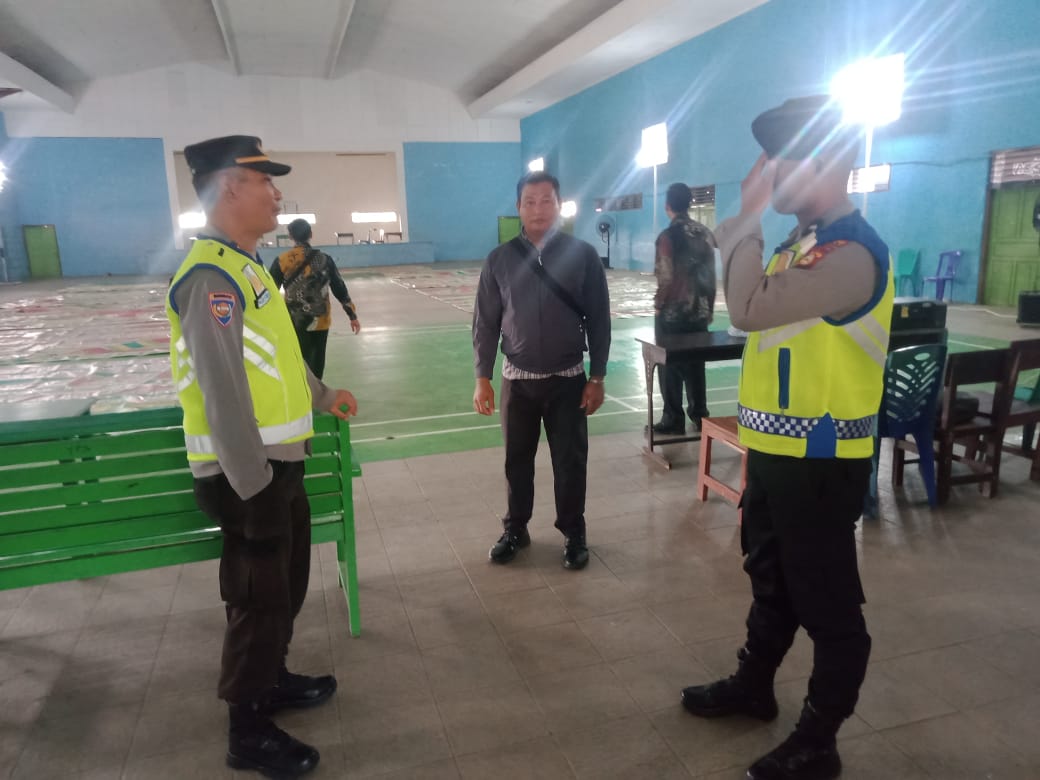 Polres PALI Lakukan Pengamanan Peliputan Surat Suara Presiden Dan Wakil Presiden