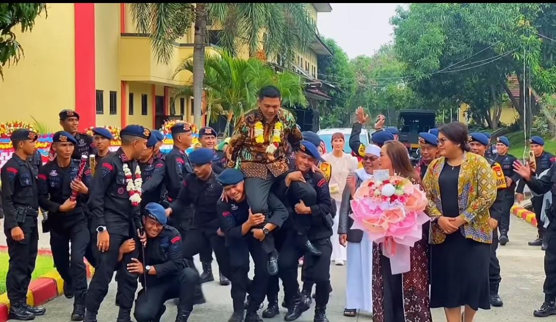 Batalyon D Pelopor Satbrimob Polda Metro Jaya Gelar Pisah Sambut