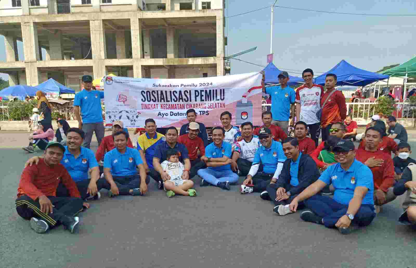 KPU Kabupaten Bekasi Mensosialisasikan Tahapan Pemilu 2024
