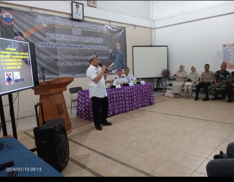 Binwil Kelurahan Melong Prioritas Masalah Banjir Dan Stunting