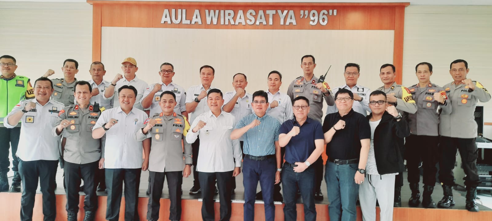 Jaga Harkamtibmas Kapolres Bersama, Pj.Walikota Pagaralam,Wako dan Pimpinan PTBA Cofee Morning