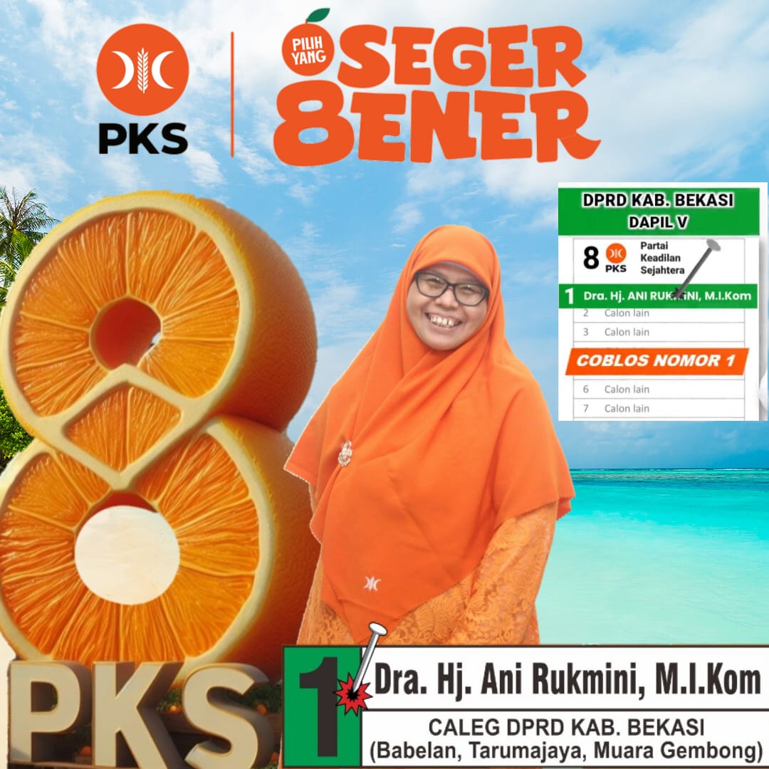 Lanjutkan Bersama Ani Rukmini Caleg DPRD Kabupaten Bekasi dari Partai PKS