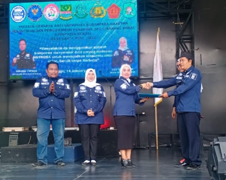 Acara Serah Terima SK DPC GANNA Cikarang Barat Kabupaten Bekasi