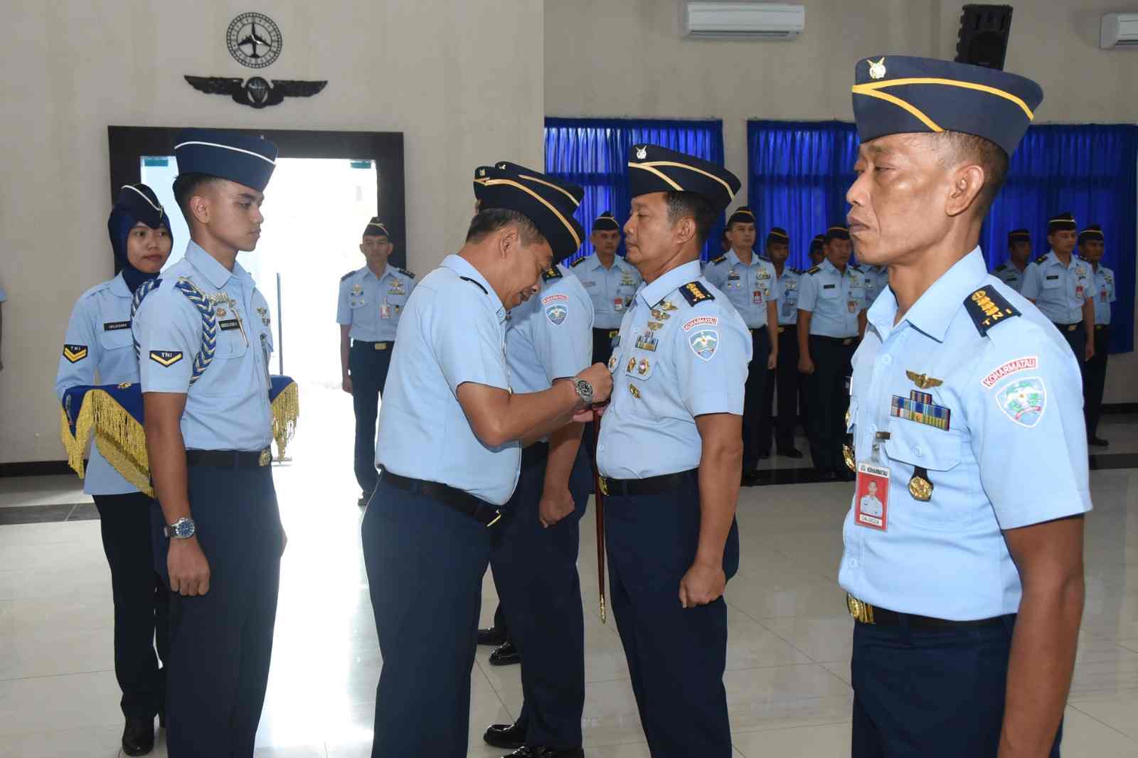 Dankoharmatau Pimpin Serah Terima Tiga Jabatan Koharmatau