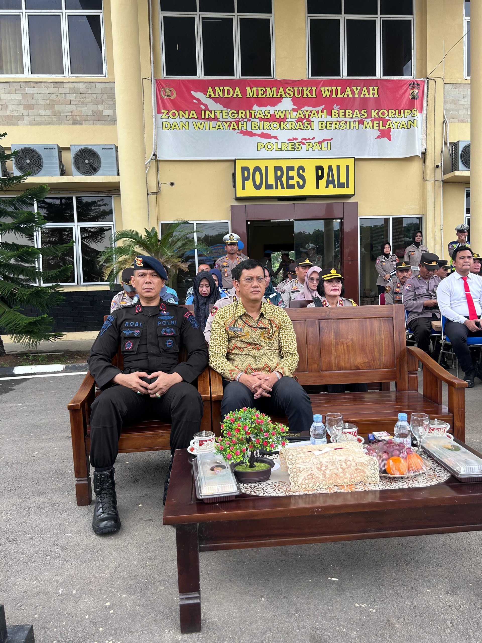 Apel Gabungan Deklarasi Sumsel Bebas Dari Knalpot Brong Bertempat di Mapolres PALI