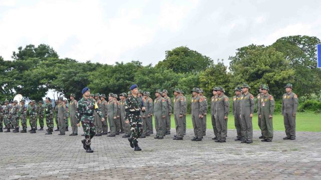 Danlanud Iswahjudi Buka Latihan Survival Dasar  2024