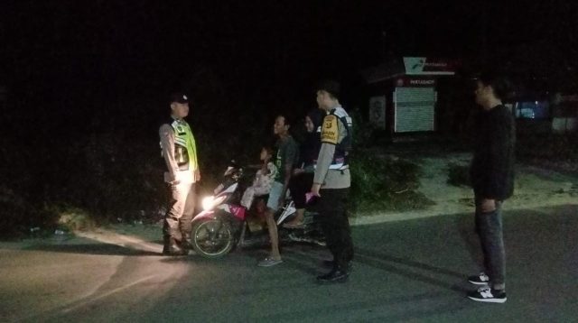 Untuk Menjaga Kamtibmas, Polsek Penukal Utara Menggelar Kegiatan Rutin Yang Ditingkatkan, KRYD (Razia Terpadu)