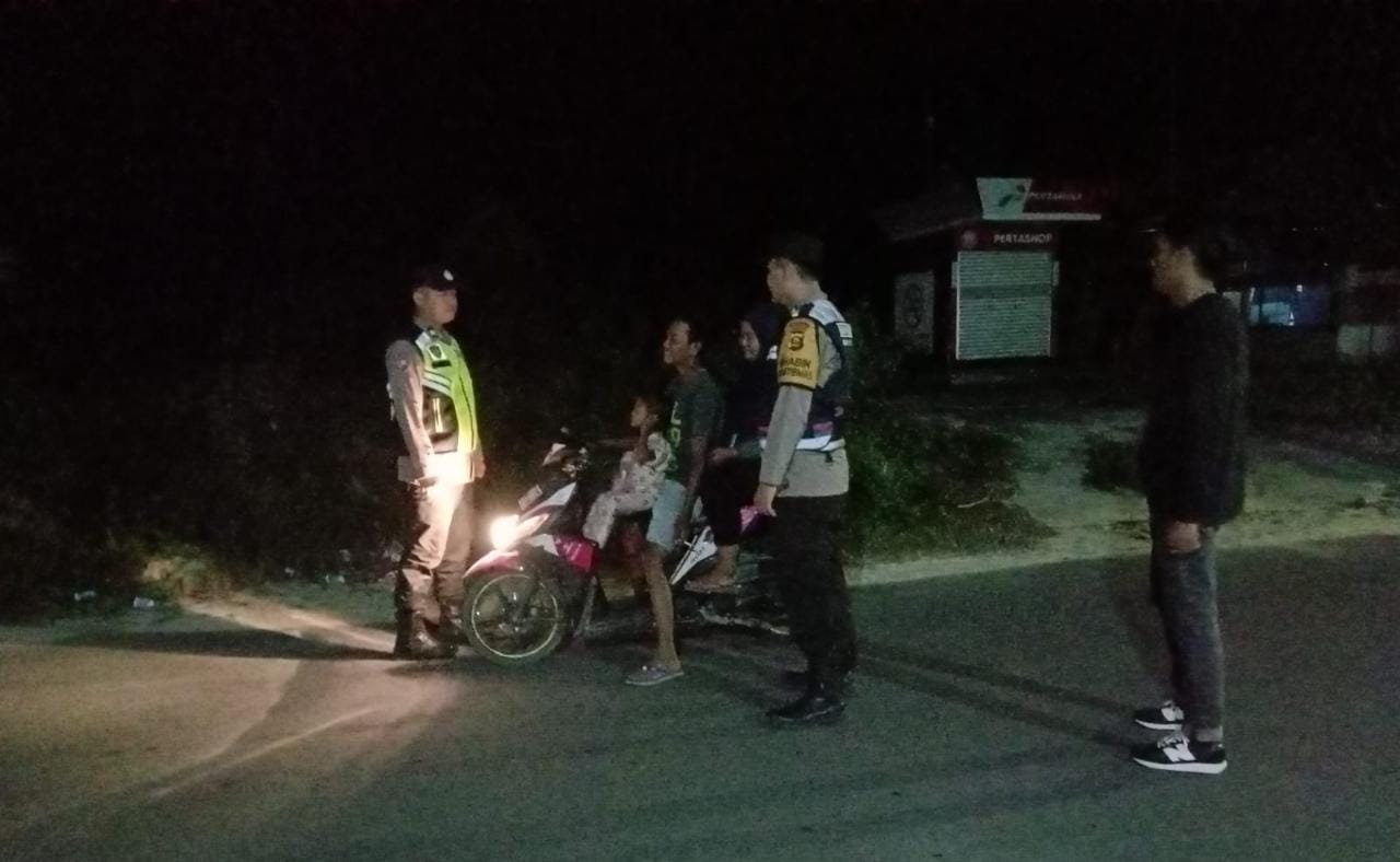 Untuk Menjaga Kamtibmas, Polsek Penukal Utara Menggelar Kegiatan Rutin Yang Ditingkatkan, KRYD (Razia Terpadu)