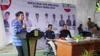 Sosialisasi  Deklarasi Pemilu Damai 2024 di Kelurahan Bahagia, Lurah Khoirul Anwar Tampilkan Inovasi  Kreativitas