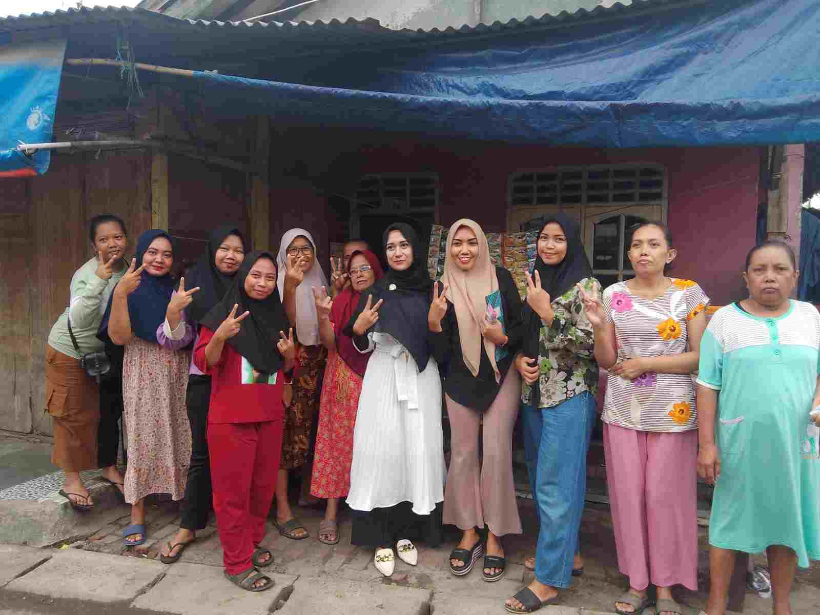 Sosialisasi Caleg Dapil 7 dari Partai Perindo Nurhasan SH di Cikarang Selatan disambut Hangat Warga