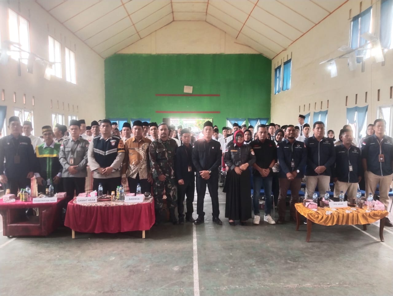 Kapolsek Penukal Abab IPTU Arzuan SH menghadiri Pelantikan dan Pengambilan Sumpah PTPS