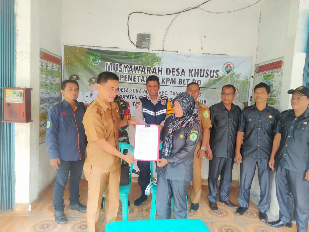 Polsek Tanah Abang Menghadiri Kegiatan Musdesus Untuk Penetapan Calon Penerima BLT DD