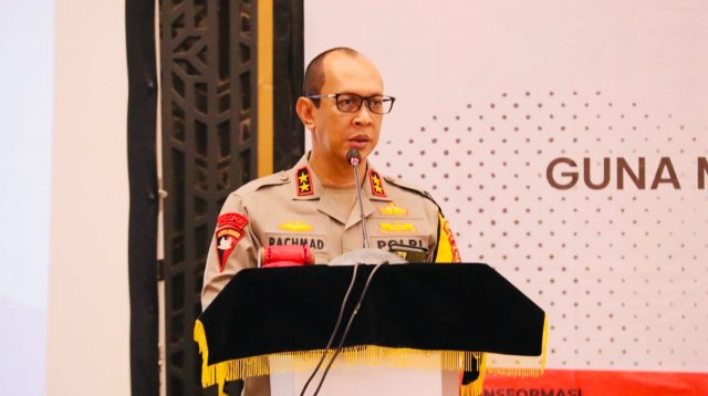 Pimpin Rapat Koordinasi Penyusunan Anggaran, Kapolda Sumsel Rachmad Wibowo : Tiga Hal Prinsip Pengelolaan