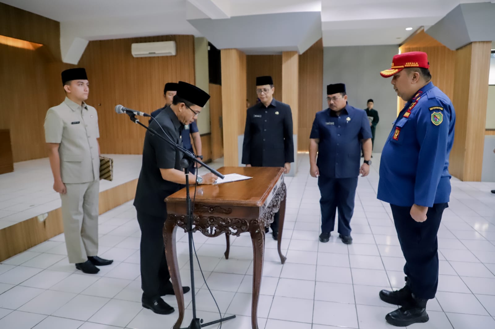 Status Tipologi Meningkat, Bupati Kukuhkan 11 Pejabat Struktural