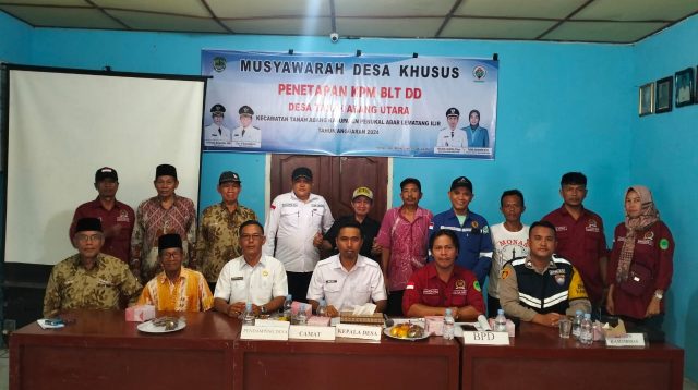Polsek Tanah Abang Hadiri Kegiatan Musdesus Desa Tanah Abang Utara