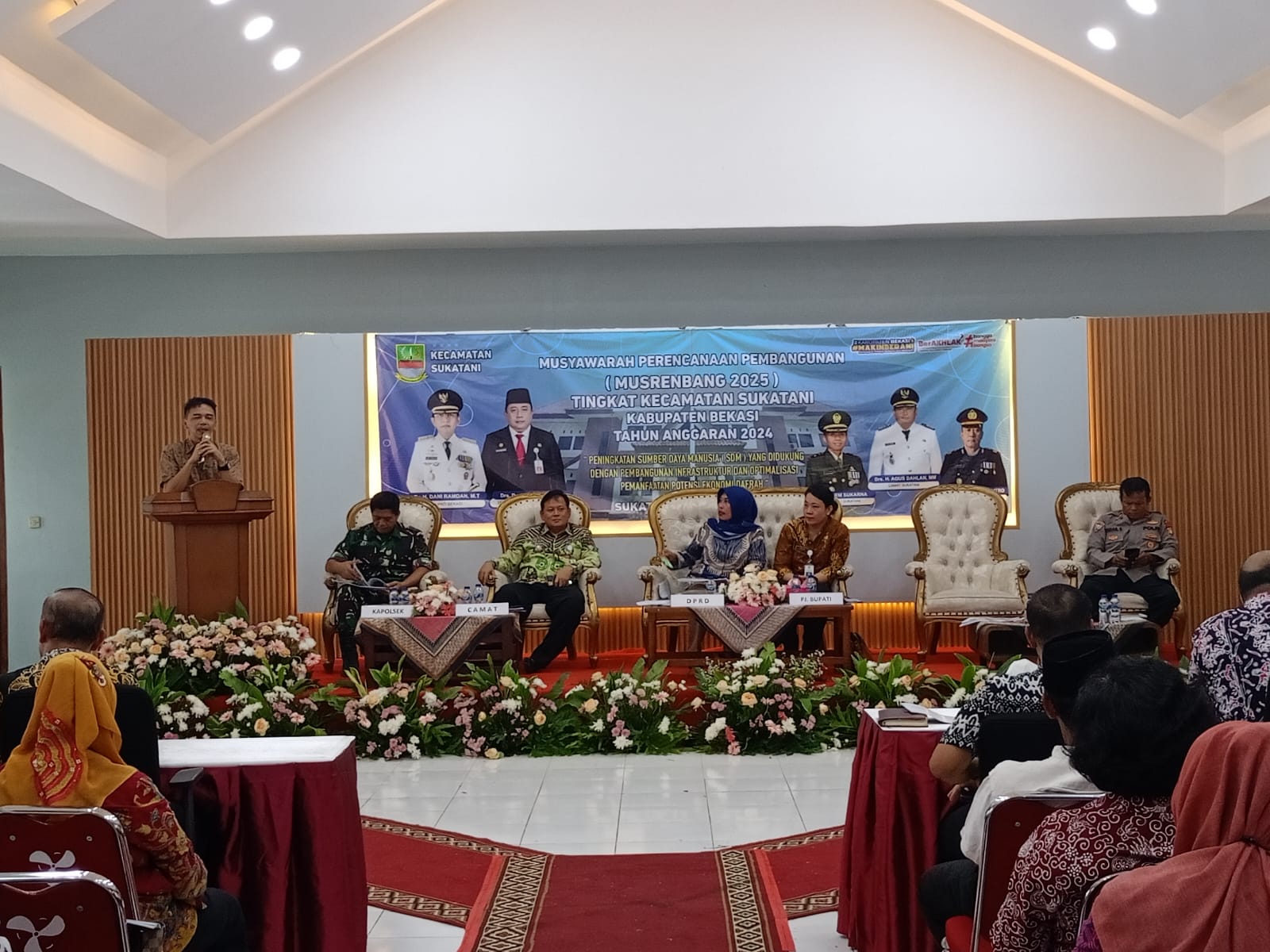 Camat Sukatani Pimpin Musrembang tahun 2025