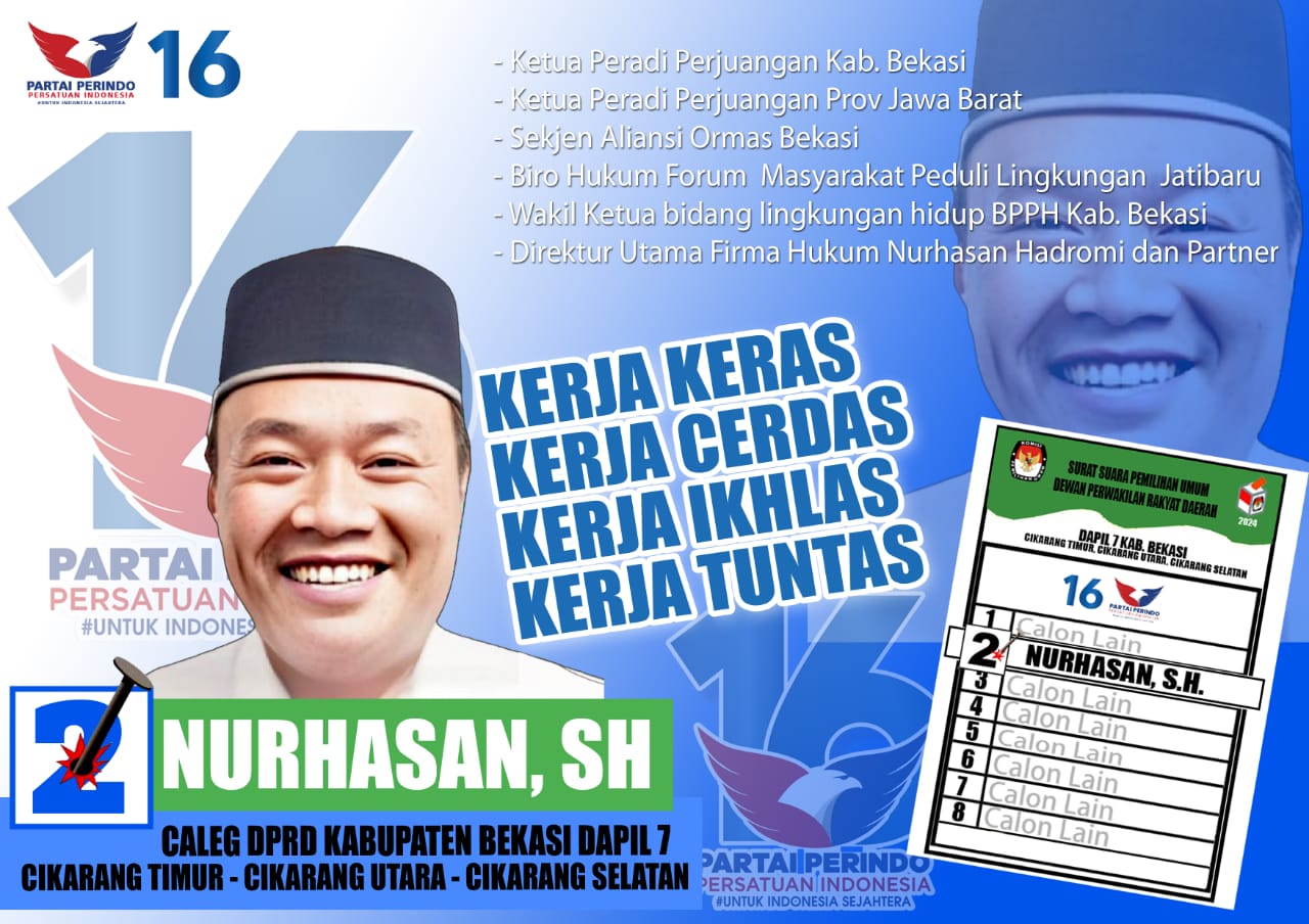 Mendekati Tanggal 14 Februari, Hurhasan SH Tembus 4000 KTA Asuransi Perindo. Optimis Menangkan Pemilu 2024