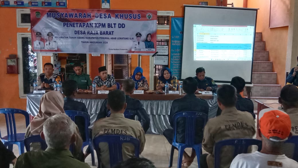 Polsek Tanah Abang Menghadiri kegiatan Musyawarah Desa untuk Menetapkan Usulan Dana Desa