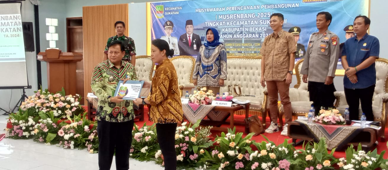 Kecamatan Sukatani Gelar Acara Musrenbang Kecamatan Tahun 2024 