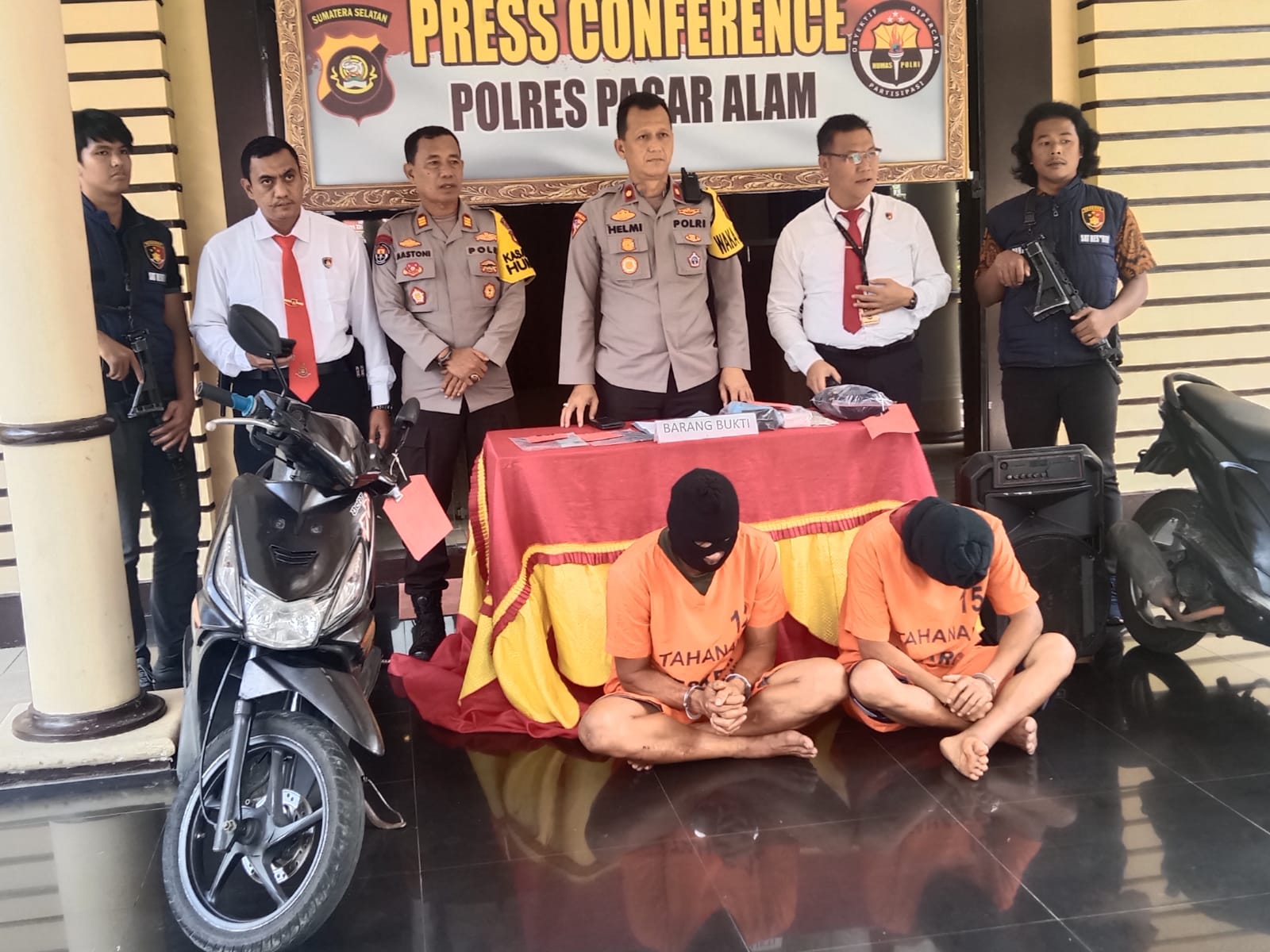 Buron Selama 4 Hari Pelaku Pembobol Rumah Warga Dibekuk Sat Reskrim Polres Pagaralam