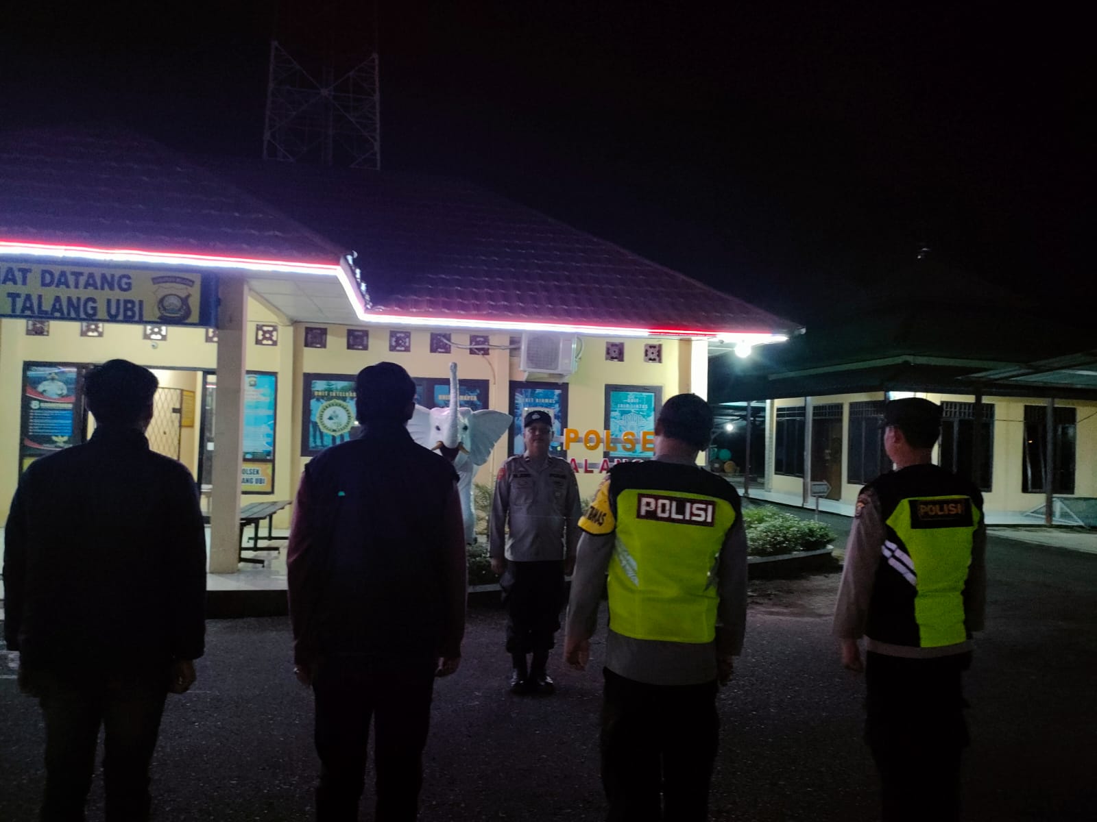 Polsek Talang Ubi Menggelar Kegiatan Rutin Yang Ditingkatkan (KRYD) Berupa Razia Terpadu