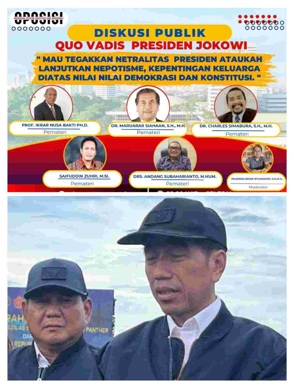 Pandangan Pengamat Politik Terhadap Netralitas Presiden Jokowi  di Pilpres 2024