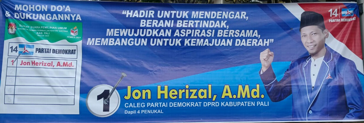 Jon Herizal,A.Md, siap Menyalurkan Aspirasi Masyarakat Kabupaten PALI Dapil 4 Kecamatan Penukal