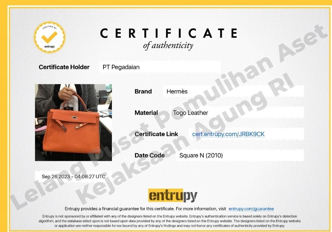 6 Tas Bermerk Hermes Harga Puluhan Juta Siap dilelang Kejagung