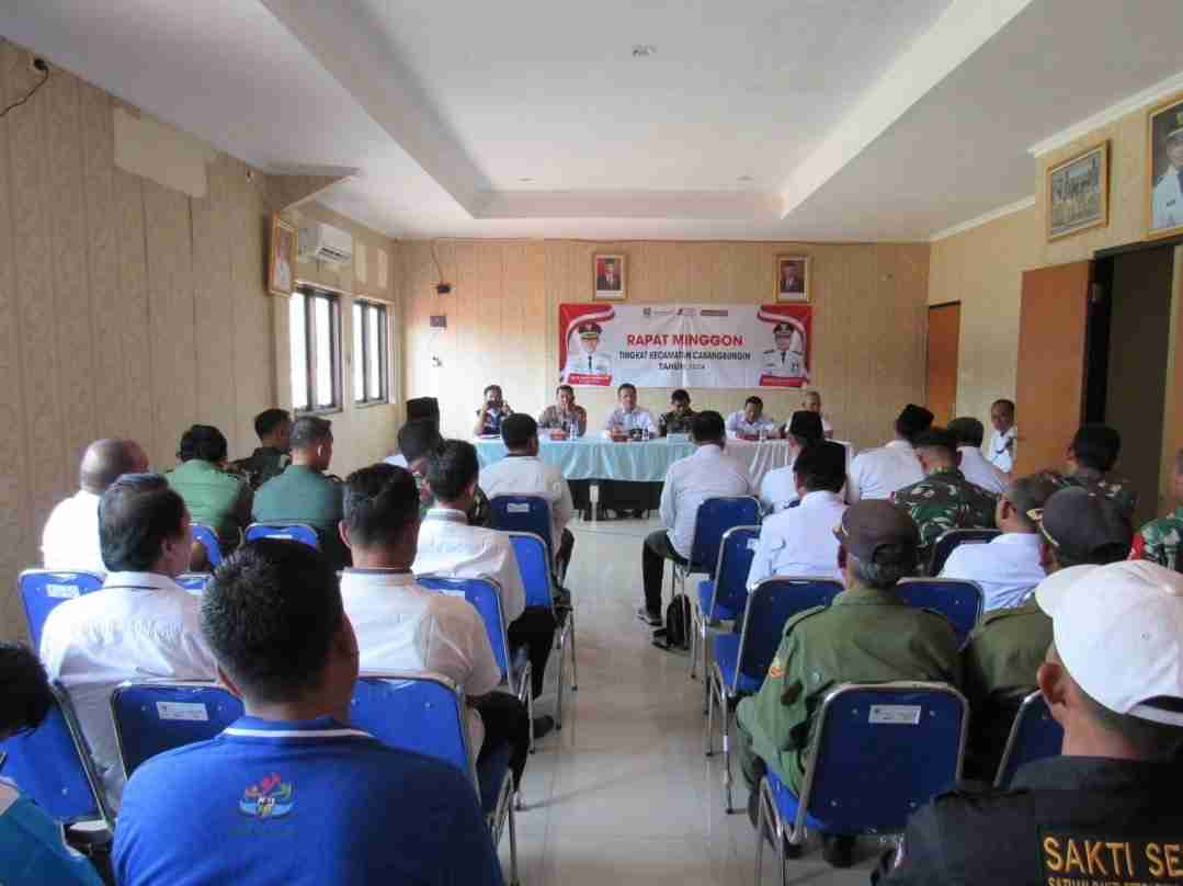 Rapat Minggon Kecamatan Cabangbungin Bahas Anggaran Tahun 2024 1 Rapat Minggon Kecamatan Cabangbungin (Rabu, 10/01/2024)
