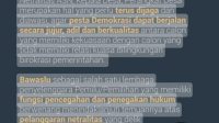 Bawaslu Nyatakan Dugaan Pelanggaran Netralitas Kades Setiamekar Tidak Penuhi Unsur