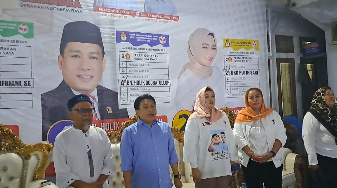 Konsolidasi Tim Pemenangan dan Relawan Caleg Rizka Apriani Bersama BN, Holik Qodratulloh, & Drg. Putih Sari di Karangbahagia