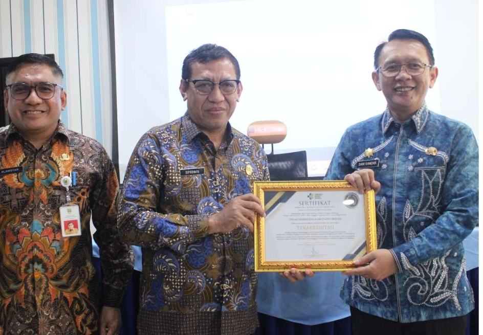 Pj.Bupati Bekasi Berikan Apresiasi kepada  Dinas Kesehatan, Kabupaten Bekasi, capaian 5 Terbaik dalam penanganan stunting, Kamis (18/01/2024)