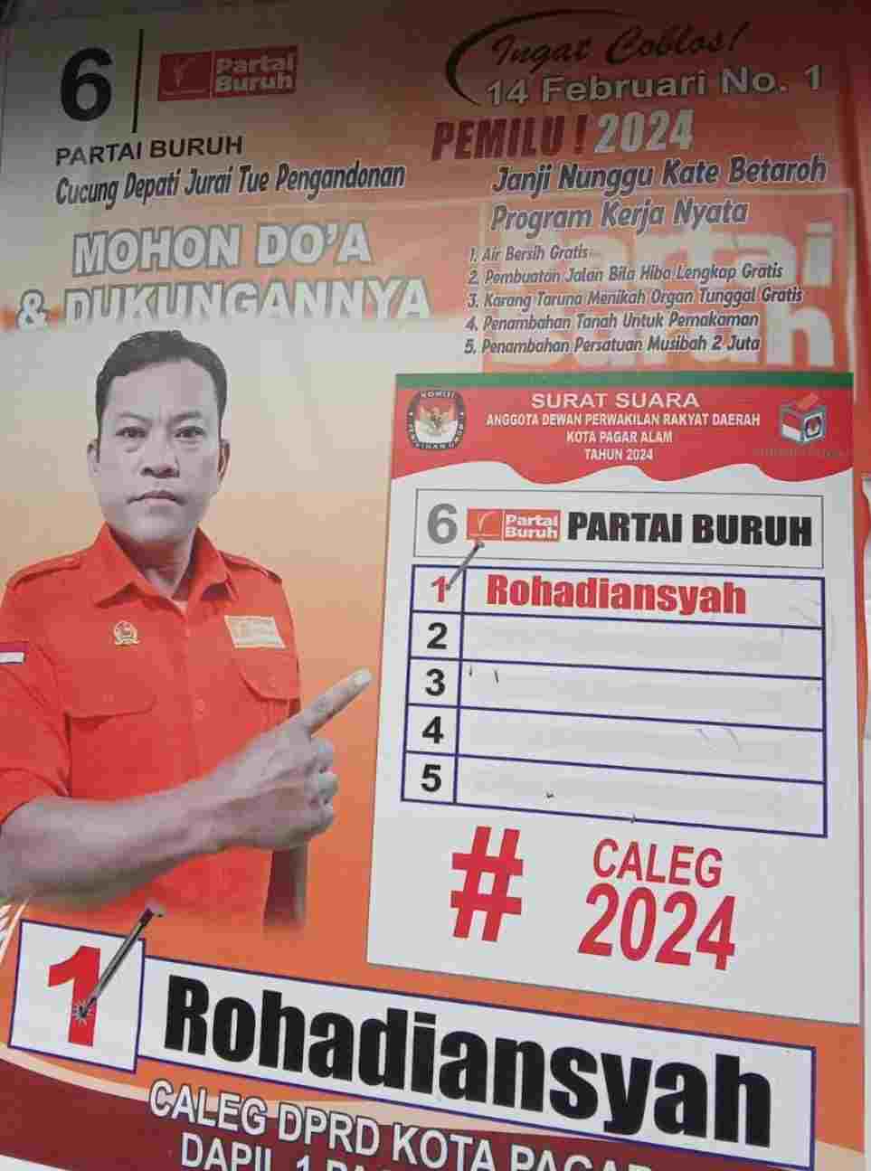 Rohadiansyah Caleg Dapil 1 DPRD Kota Pagaralam Wujudkan Masyarakat Sejahtera 1 *Rohadiansyah Caleg Dapil 1 DPRD Kota Pagaralam Wujudkan Masyarakat Sejahtera*